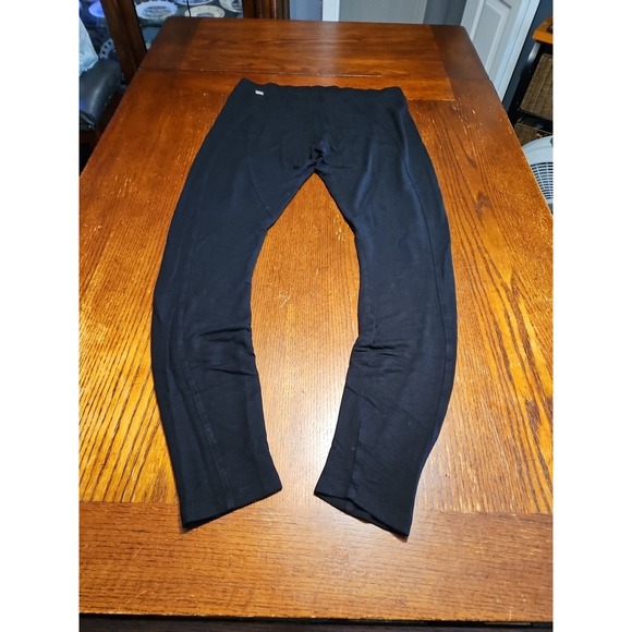 UGg Women's Black Yoga Pants Athleisure‎ Pull On Active Wear Size Large (A640) - Picture 8 of 8